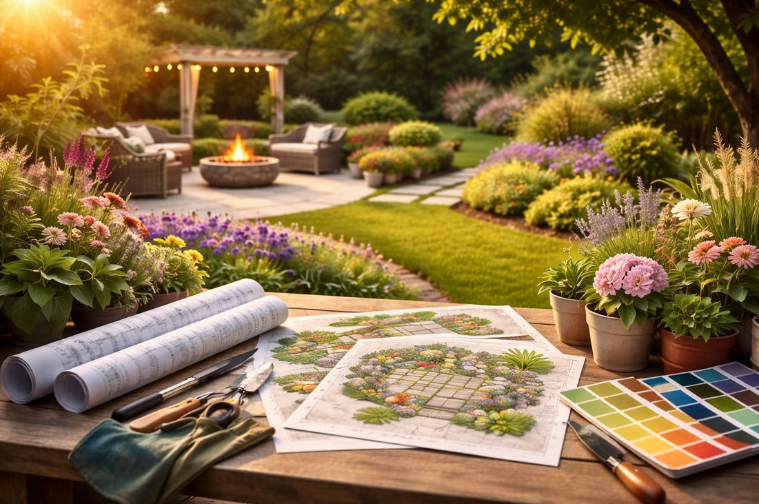 Landschaftsbau Geo-Domains für Garten- und Landschaftsbaubetriebe Bottrop